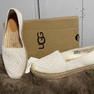 Ugg Heidi Perforated Espadrille size 9.5 NWT